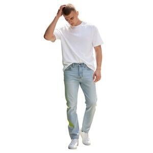 RSQ Mens Slim Straight Jeans Light Wash Denim Size‎ 29x30